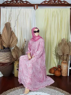 Gamis Baby Doll Ceruty Motif Pink 1 baby_doll_pink_web_2