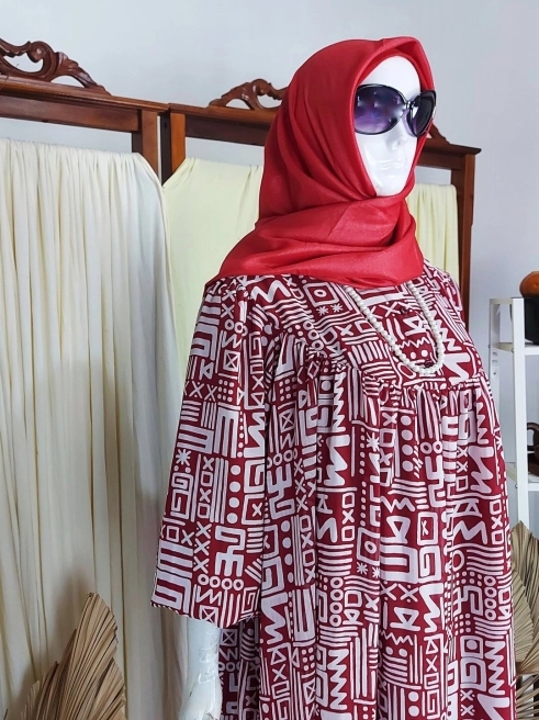 Gamis Baby Doll Ceruty Motif Maroon 2 baby_doll_red_web_1