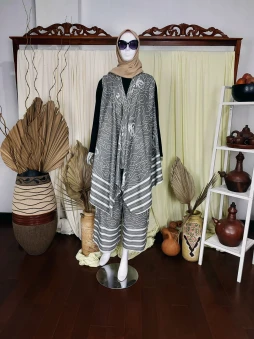 Outer Kulot Set Grey