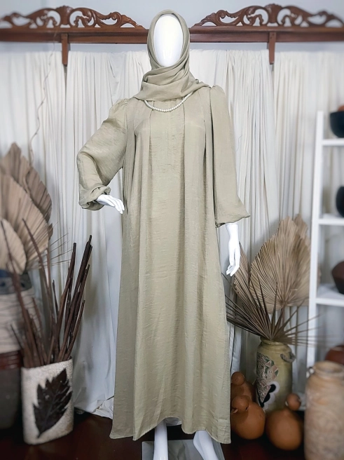 Gamis Light Santorini Dress Lemon 1 gold_1