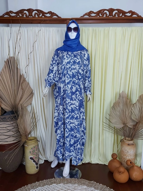 Gamis Kaftan Daily Bunga Biru 1 img_20220720_wa0007