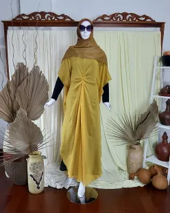 Gamis Kaftan Ikat Set Yellow 1 kaftan_web_1