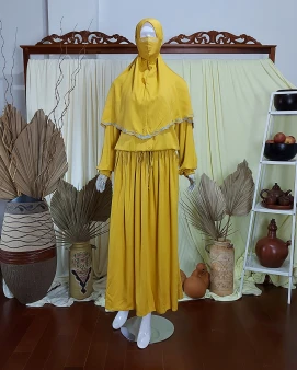 Dress Maxi Set Yellow