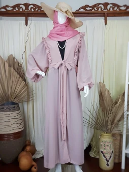 Outer Frill Ceruty Baby pink