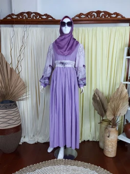 Bia Linen Combi Purple